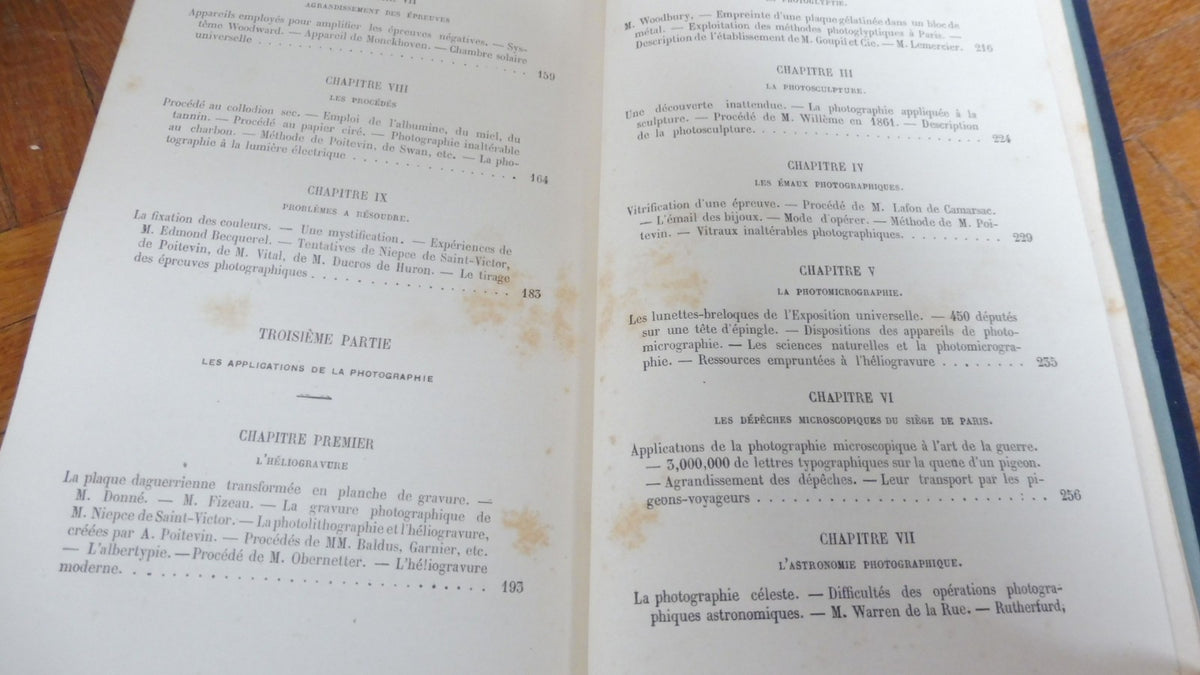 La Photographie (Gaston Tissandier) 1882