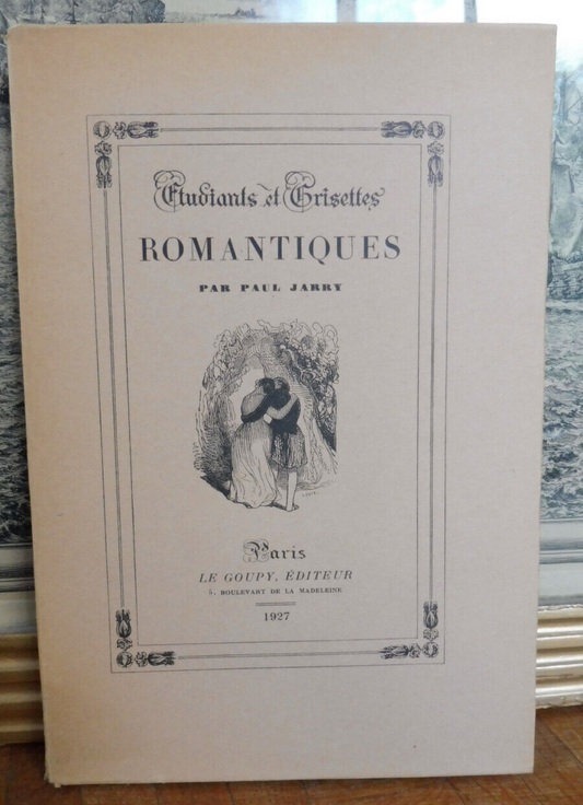 Etudiants et grisettes romantiques (Paul Jarry) 1927