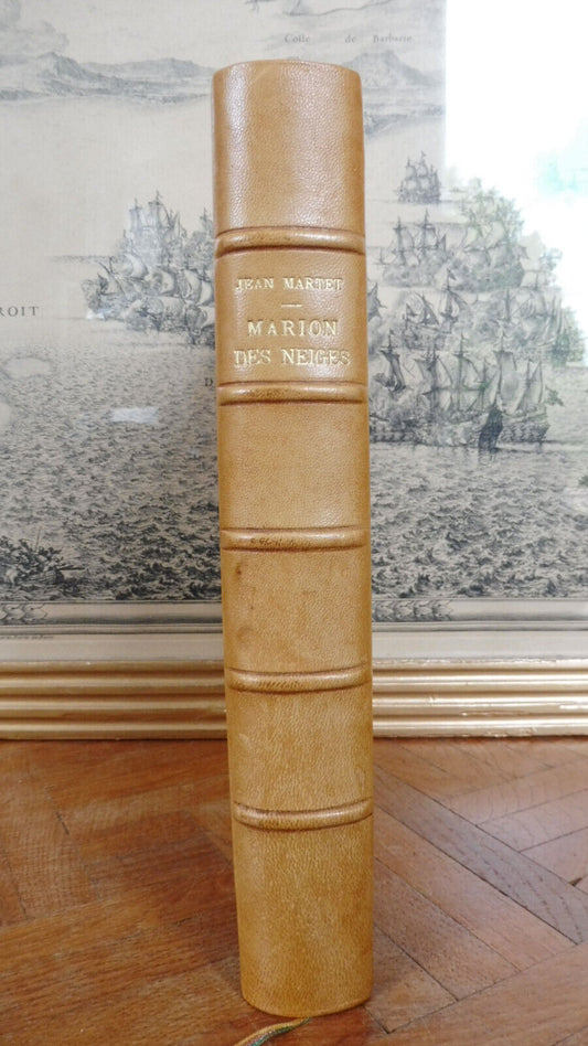 Marion des neiges (Jean Martet) 1946 illus. Leconte NUMEROTE
