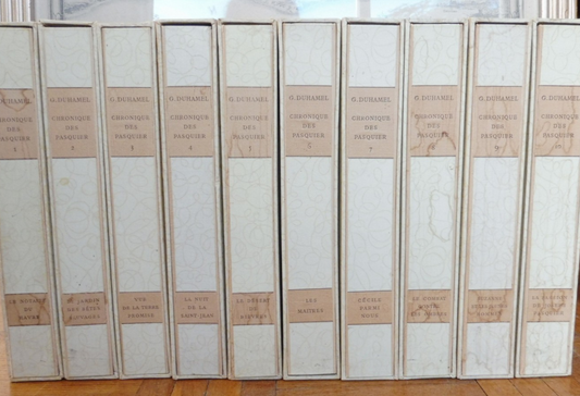 Chronique des Pasquier (G. Duhamel) 1949 10/10 illus. Berthold Mahn