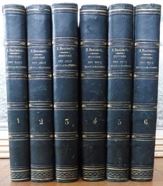 Histoire des deux Restaurations (A. Vaulabelle) 1847 6 vol.