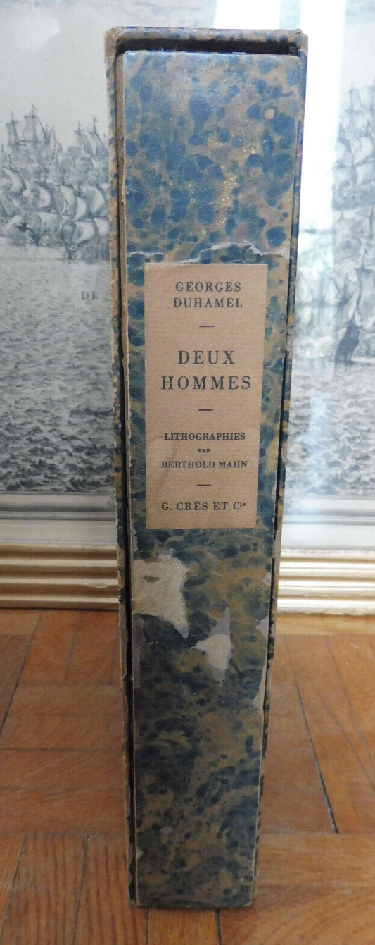 Deux hommes (Duhamel) 1926 illus. Berthold Mann