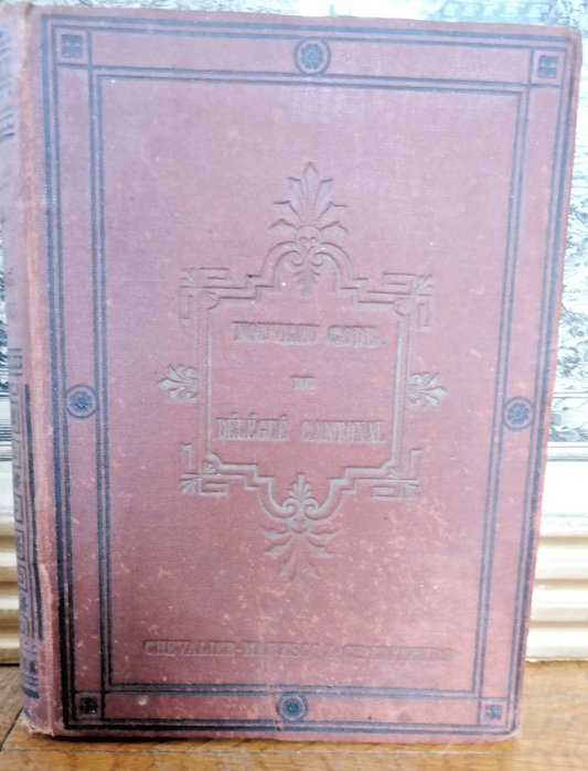 Nouveau code du délégué cantonal (Eugène Roche) 1887