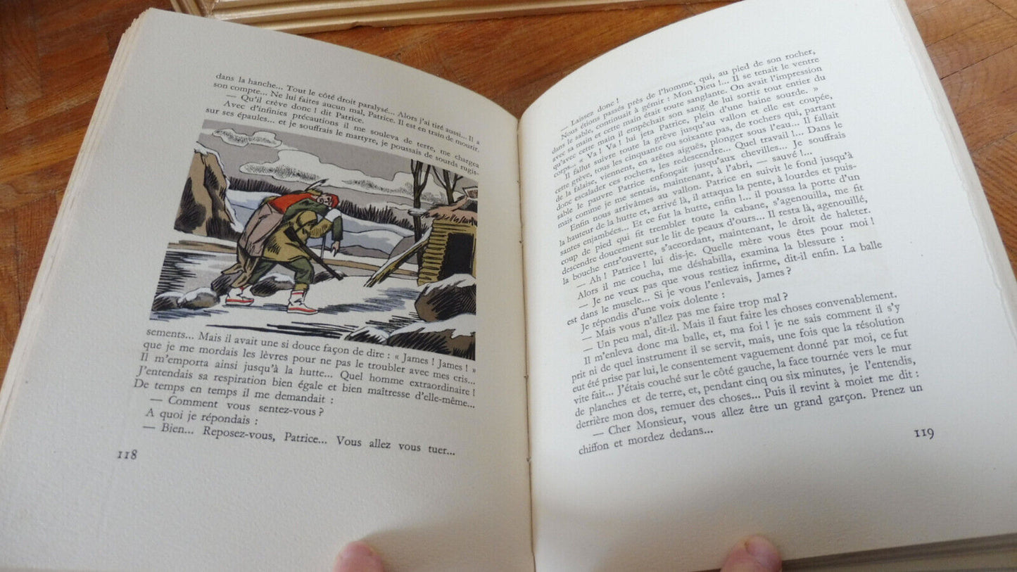 Marion des neiges (Jean Martet) 1946 illus. Leconte NUMEROTE