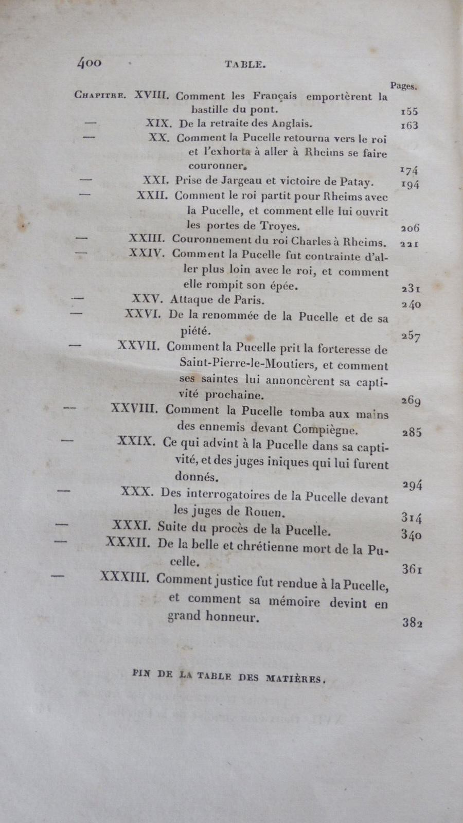 Jeanne d'Arc d'après les chroniques contemporaines (Guido Goerres) 1843