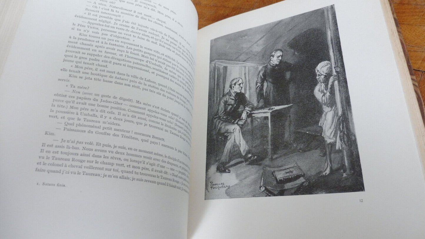 Kim (Rudyard Kipling) 1933 illus. Fouqueray