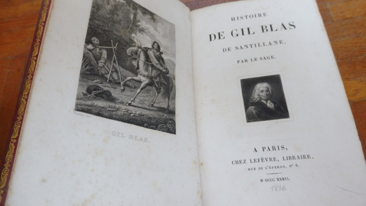 Histoire de Gil Blas (Le Sage) 1836