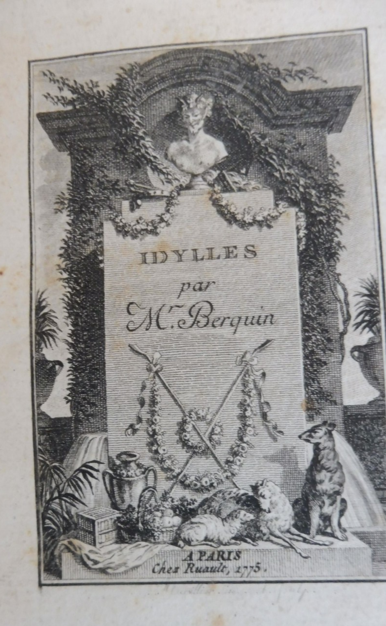 Idylles de Berquin 1775 2/2