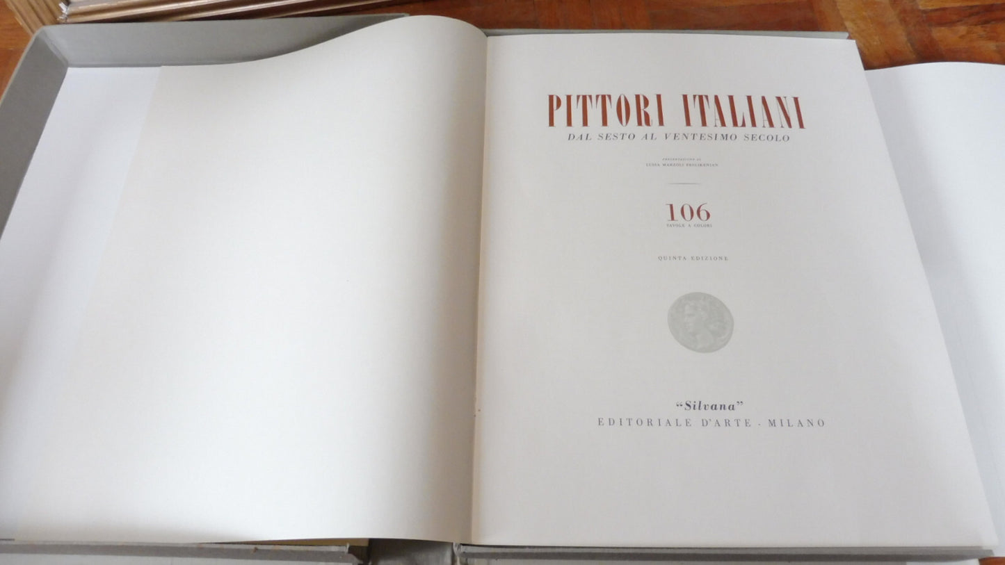 Pittori Italiani dal 6 al 20 secolo (Luisa Marzoli Feslikenian) 1958