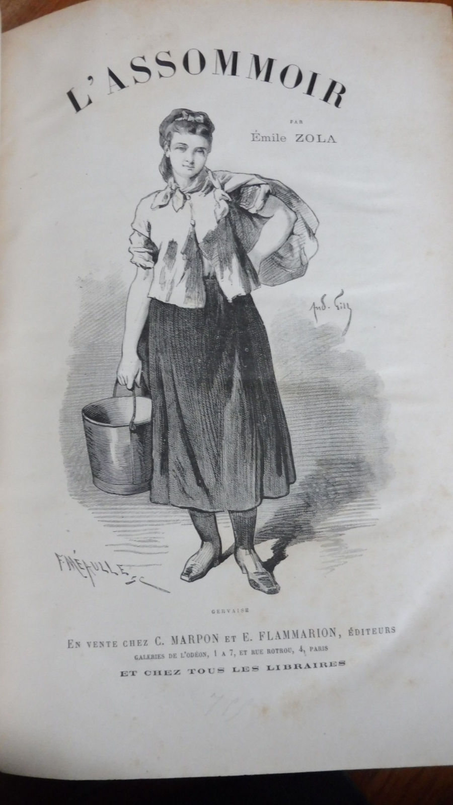 L'Assommoir (Emile Zola) s.d. [1878] 1ère édition illustrée