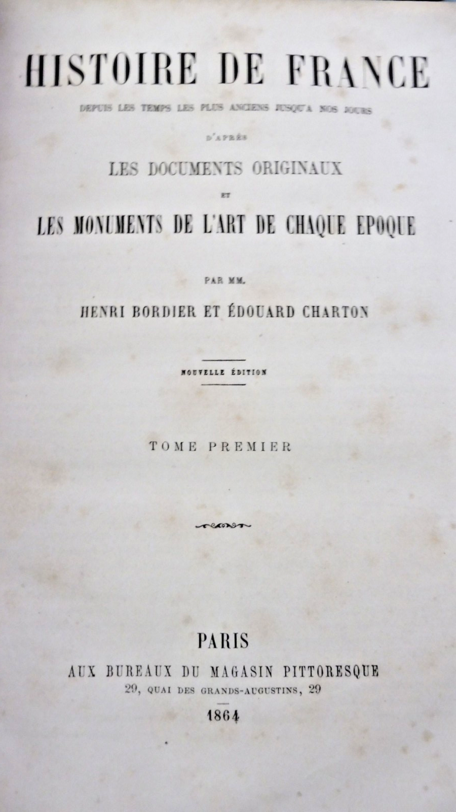 Histoire de France (Bordier et Charton) 1864 2/2