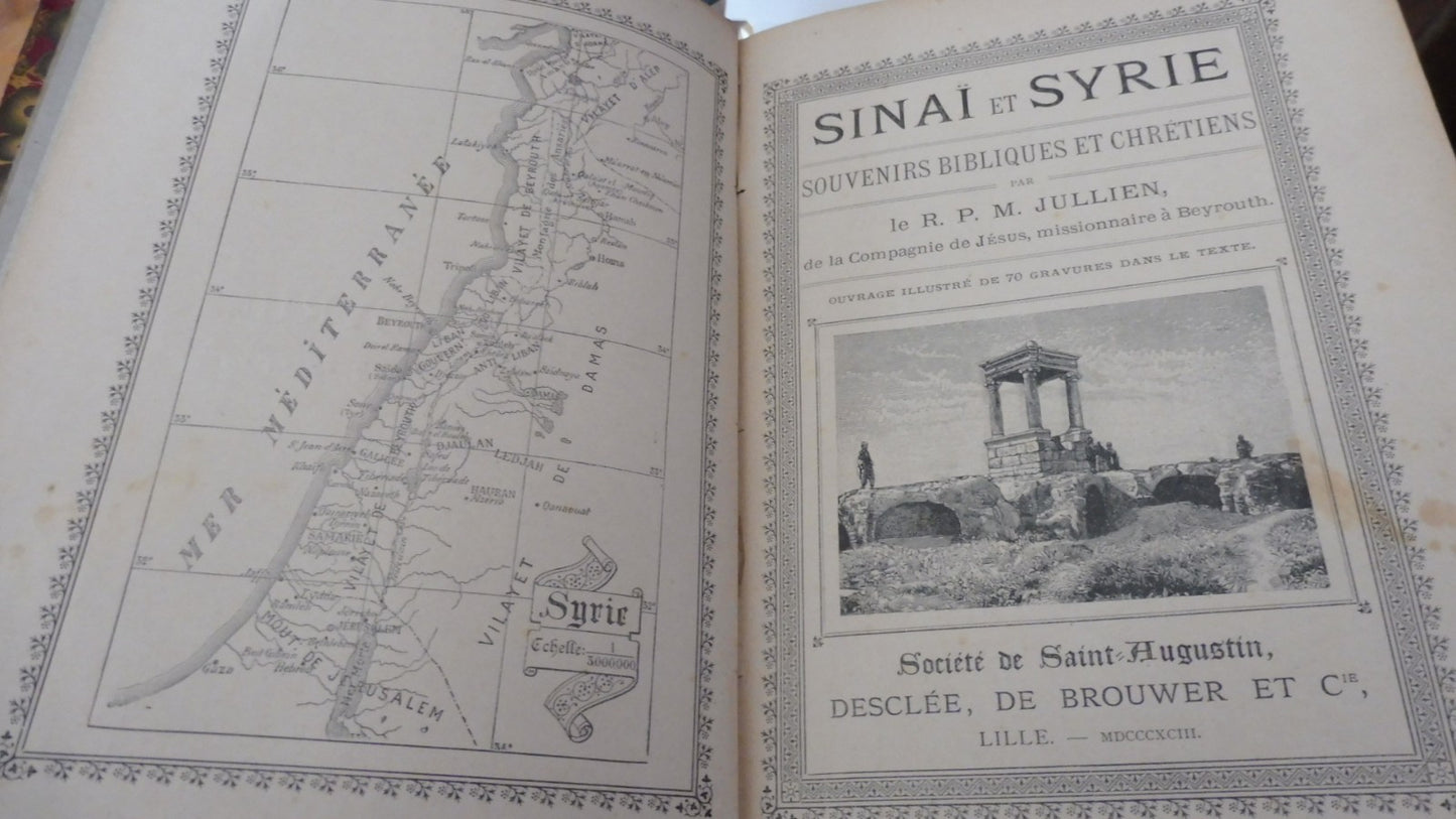 Sinaï et Syrie. Souvenirs bibliques et chrétiens (Jullien) 1893