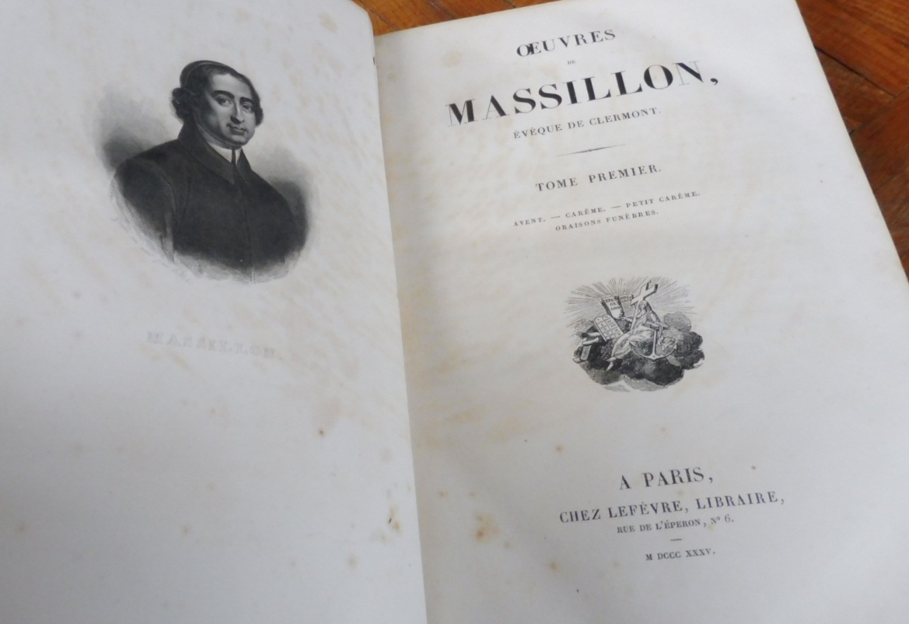 Oeuvres de Massillon 1835 2/2