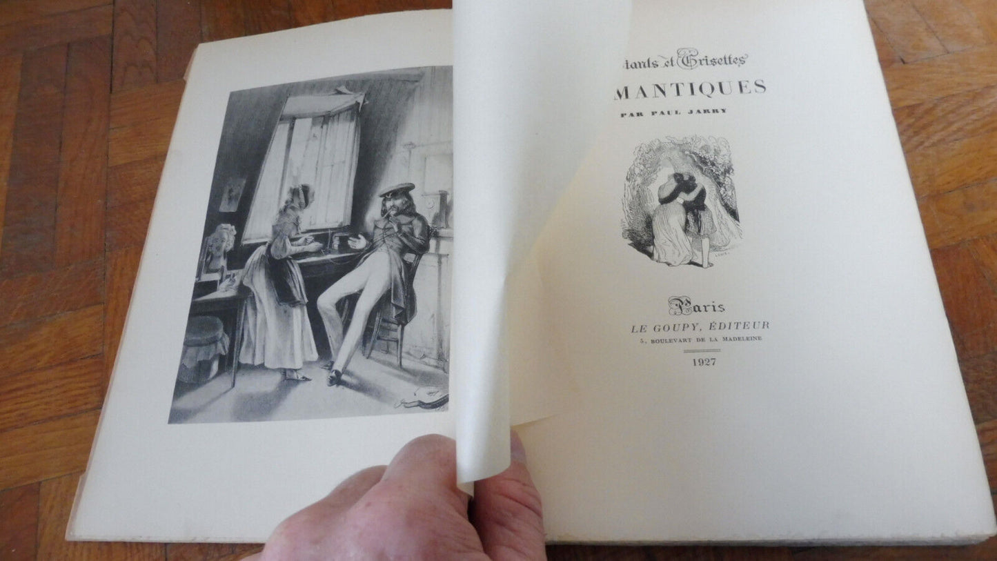 Etudiants et grisettes romantiques (Paul Jarry) 1927