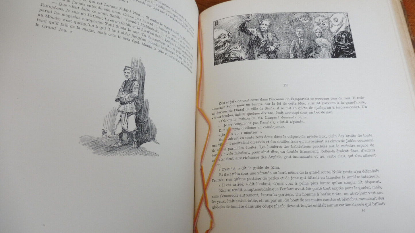 Kim (Rudyard Kipling) 1933 illus. Fouqueray