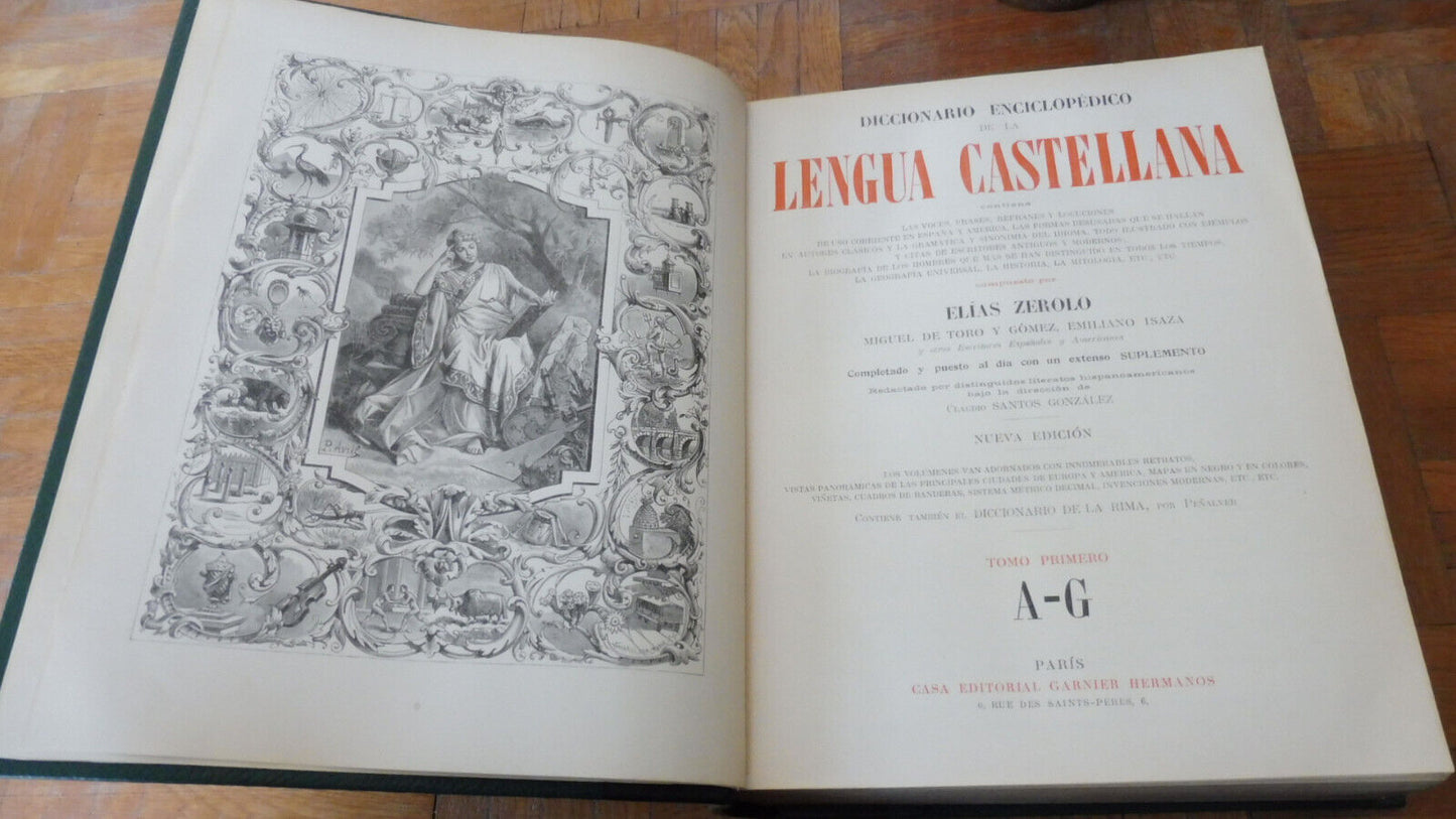 Diccionario enciclopedico de la lengua Castellana (Elias Zerolo) 3/3