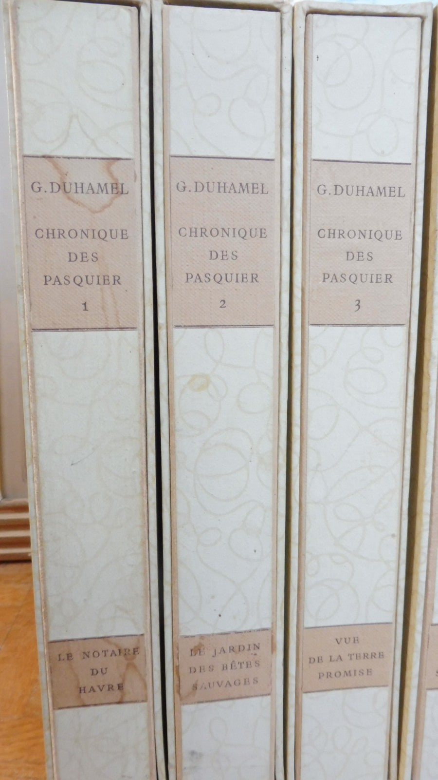 Chronique des Pasquier (G. Duhamel) 1949 10/10 illus. Berthold Mahn
