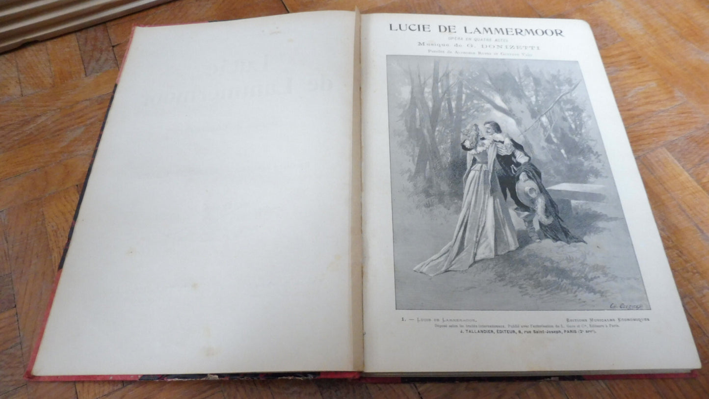 Lucie de Lammermoor (Donnizetti) s.d. PARTITION