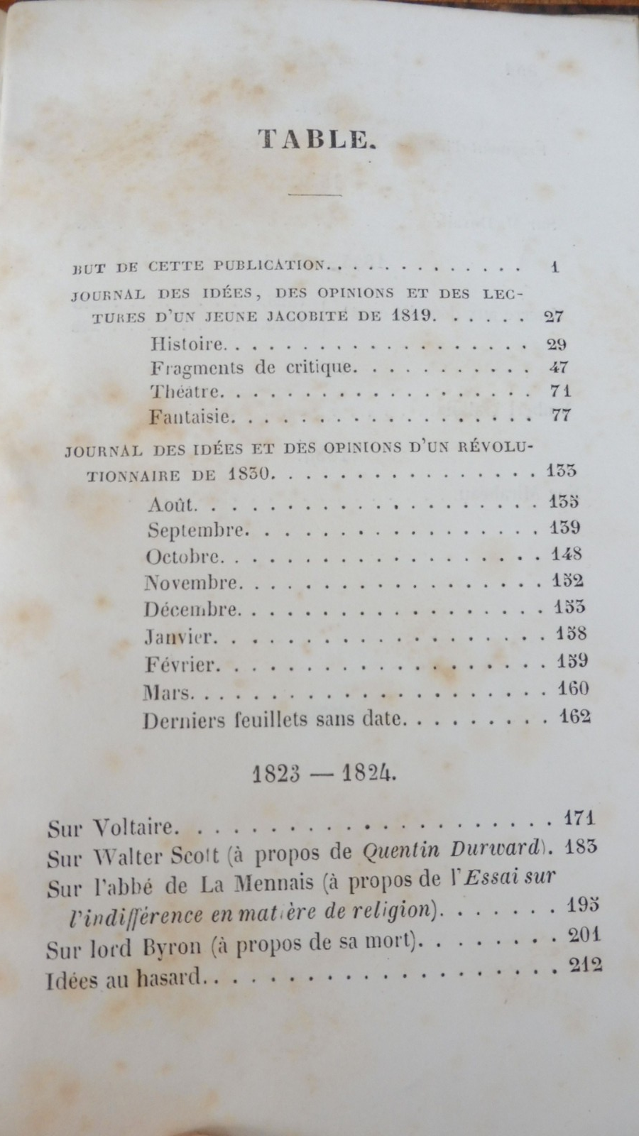 Littérature et philosophie mêlées (Victor Hugo) 1841