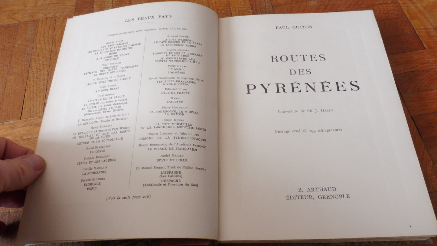 Routes des Pyrénées (Paul Guiton) 1939