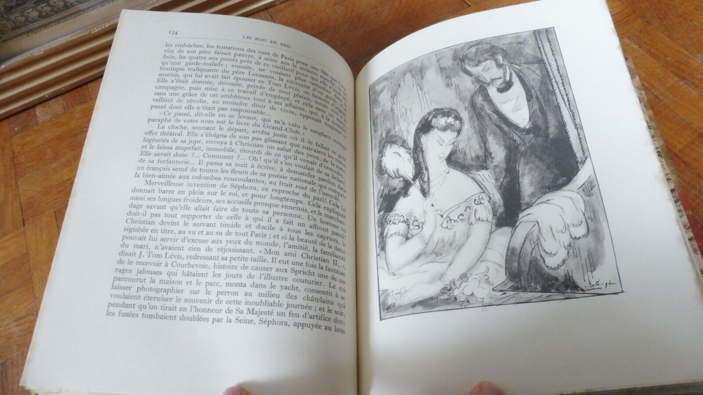 Les Rois en exil (Alphonse Daudet) 1929 illus. Stival