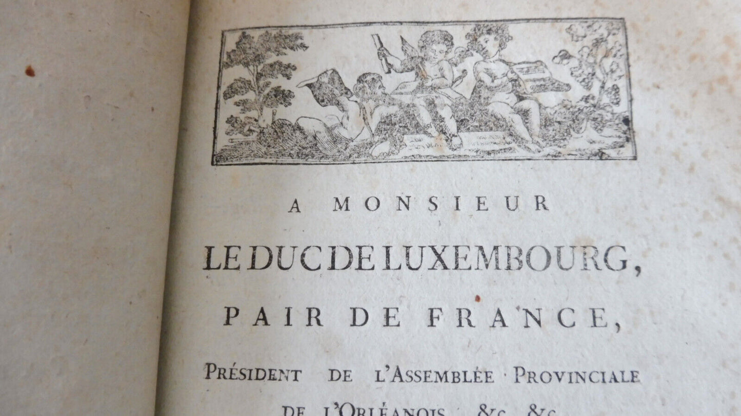 Mémoire sur l'épidémie de 1785 (Gastellier) 1789 MONTARGIS GATINAIS