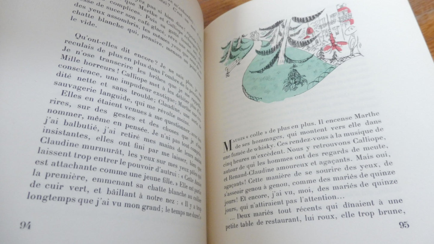 Claudine s'en va (Willy et Colette Willy) 1925 illus. Chas Laborde RIVES