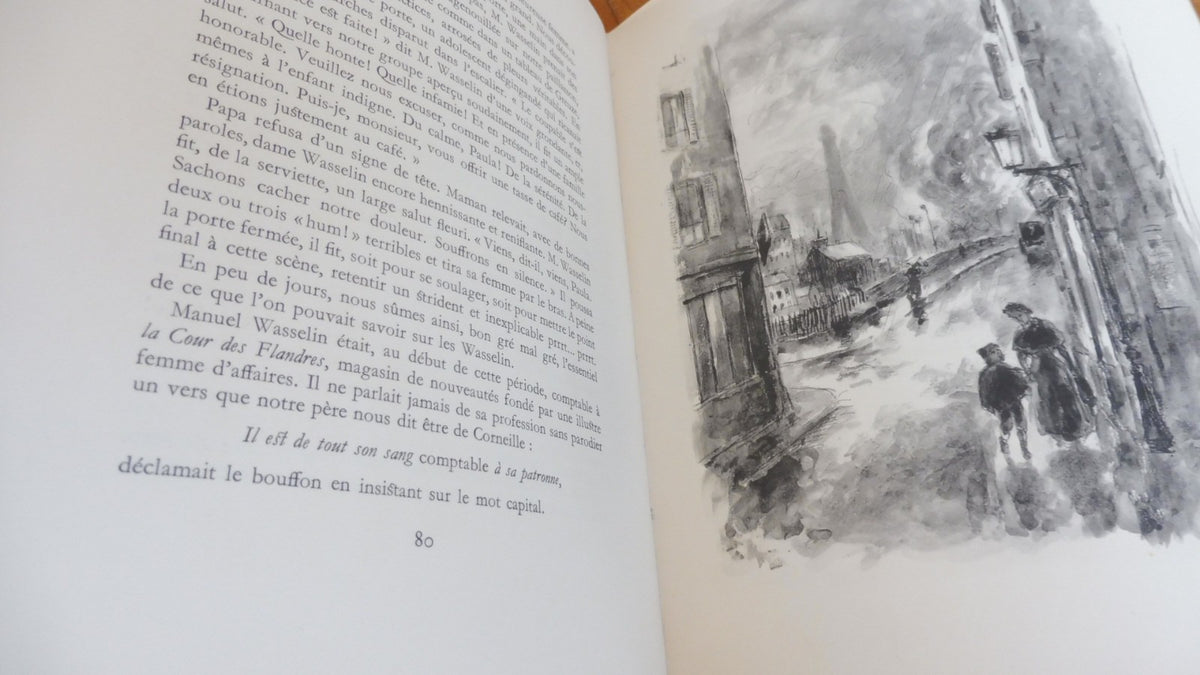 Chronique des Pasquier (G. Duhamel) 1949 10/10 illus. Berthold Mahn