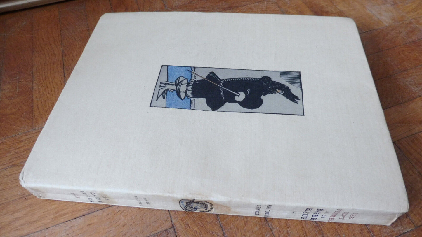 Les Sept femmes de La Barbe Bleue (Anatole France) 1925 illus. Sauvage VELIN