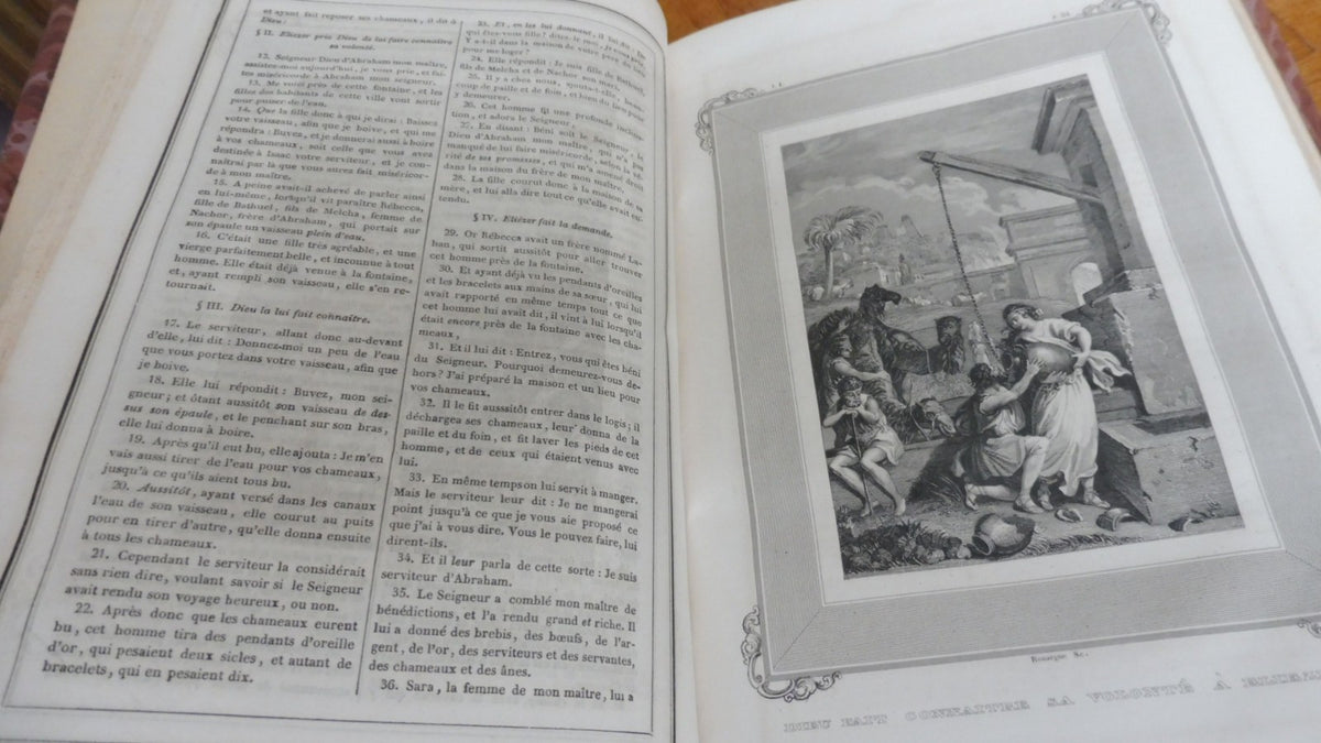 La Bible. Ancien Testament (Le Maistre de Sacy) 1834-35 illus. Lalaisse...
