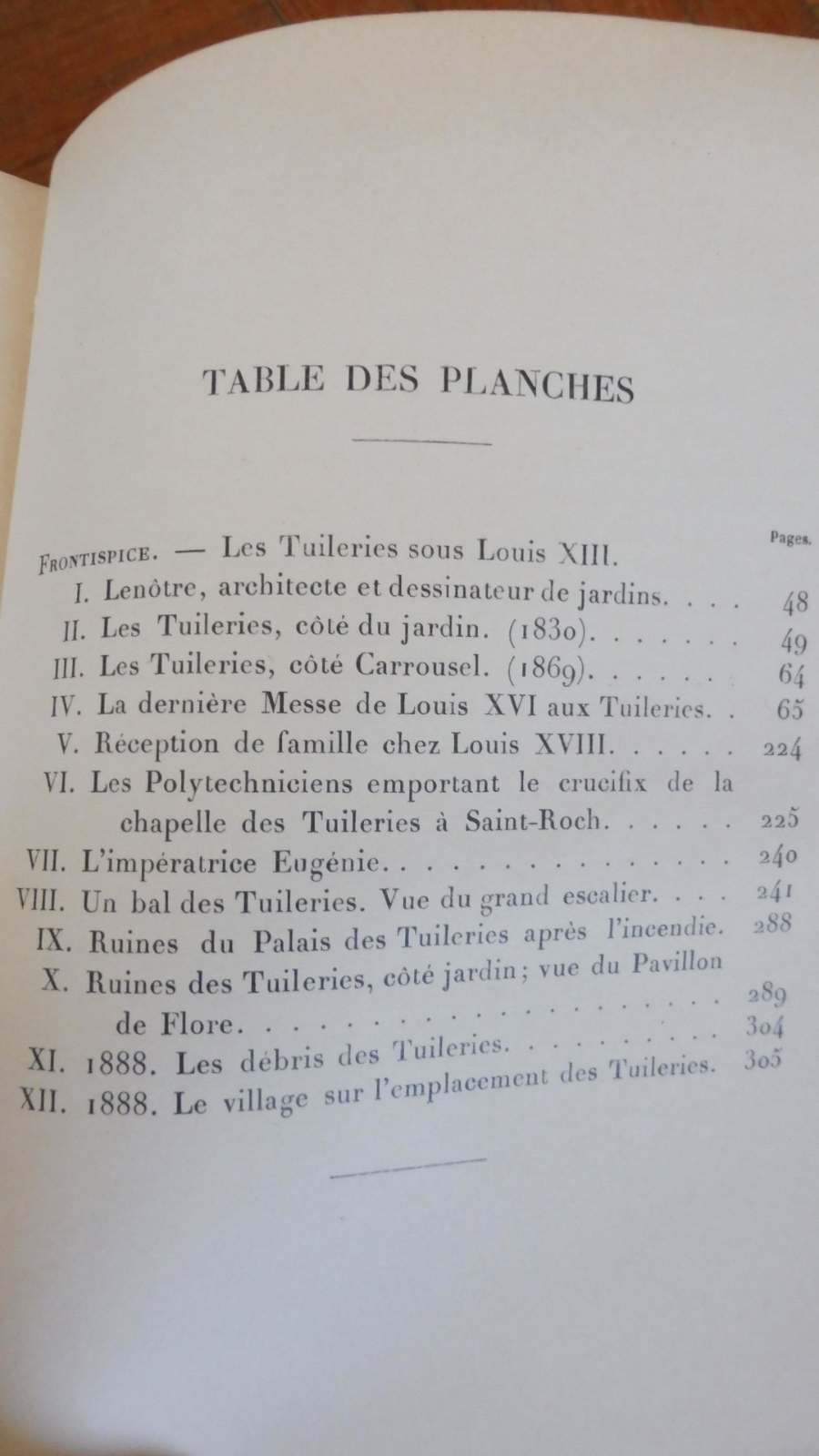 Les Tuileries (Georges Lenotre) 1933