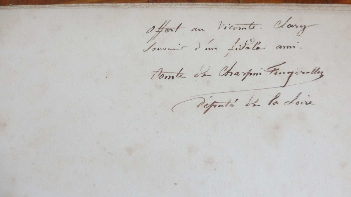 Recueil de docs. pour servir à l'histoire de l'ancien gouvernement de Lyon 1854