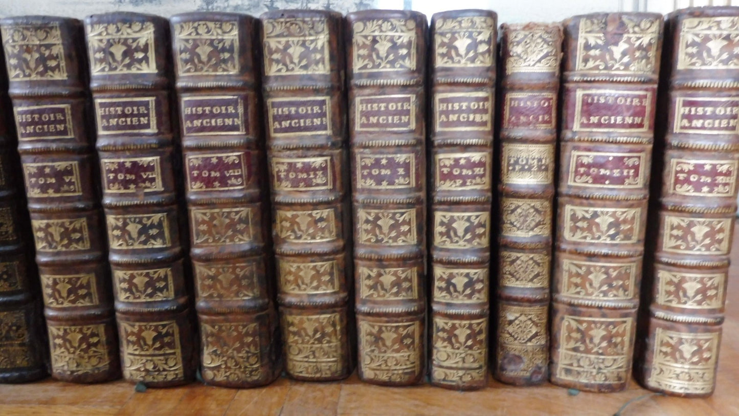 Histoire ancienne des Egyptiens, des Carthaginois... (Rollin) 1768-87 14/14