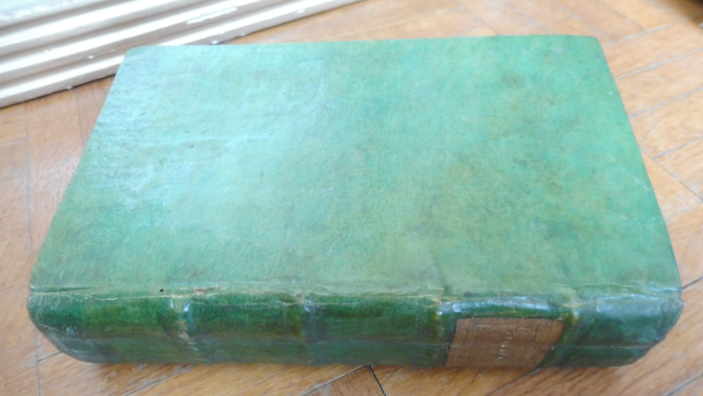 Oeuvres de Monsieur Gresset 1755 2 tomes. en 1 vol.