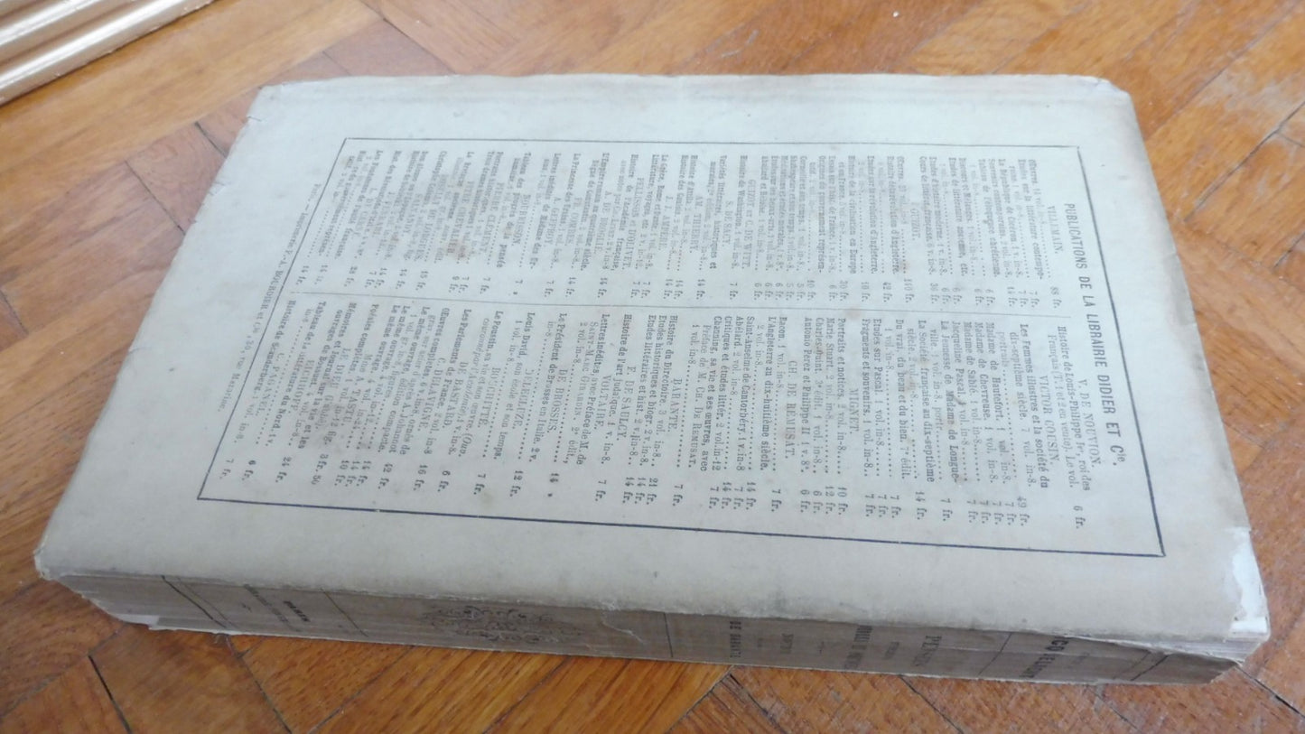 Pensées et réflexions morales et politiques (De Ficquelmont) 1859