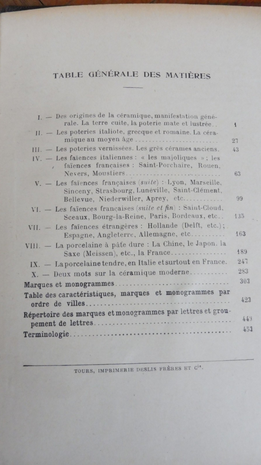 L'Art de reconnaitre la céramique (Emile-Bayard) 1920