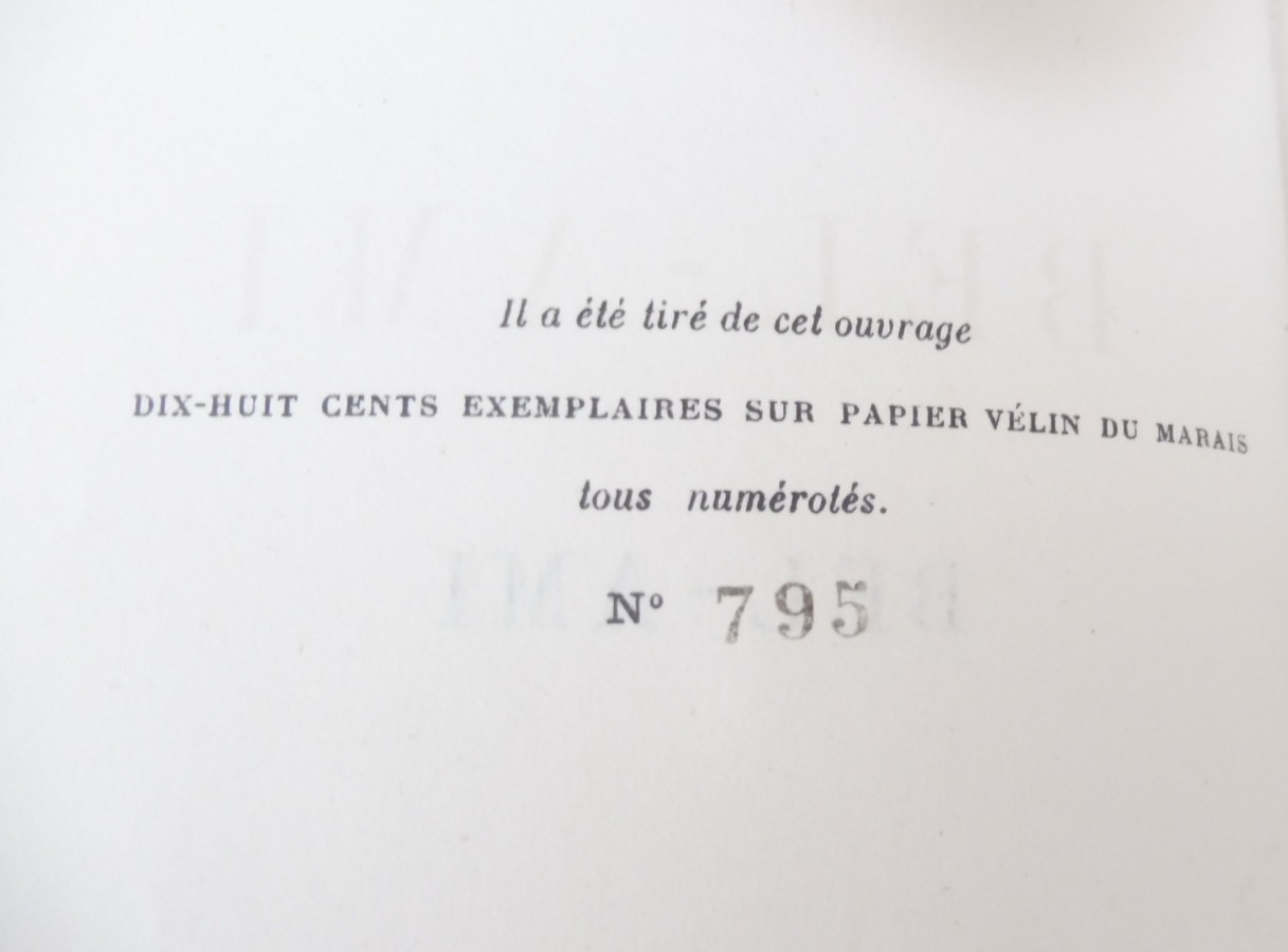 Pierre et Jean (Maupassant) 1926 VELIN