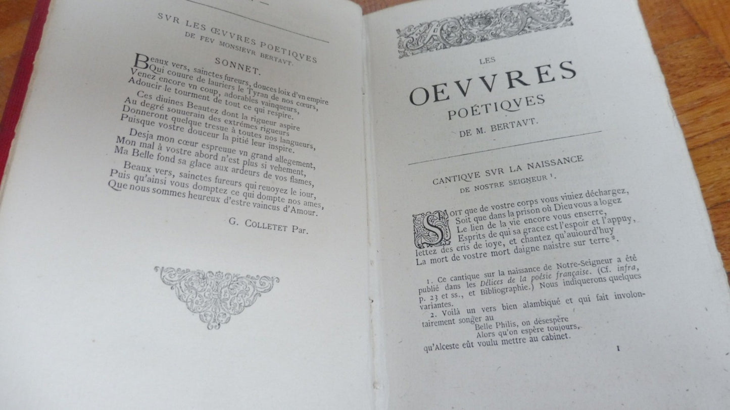 Oeuvres poétiques de M. Bertaut 1891