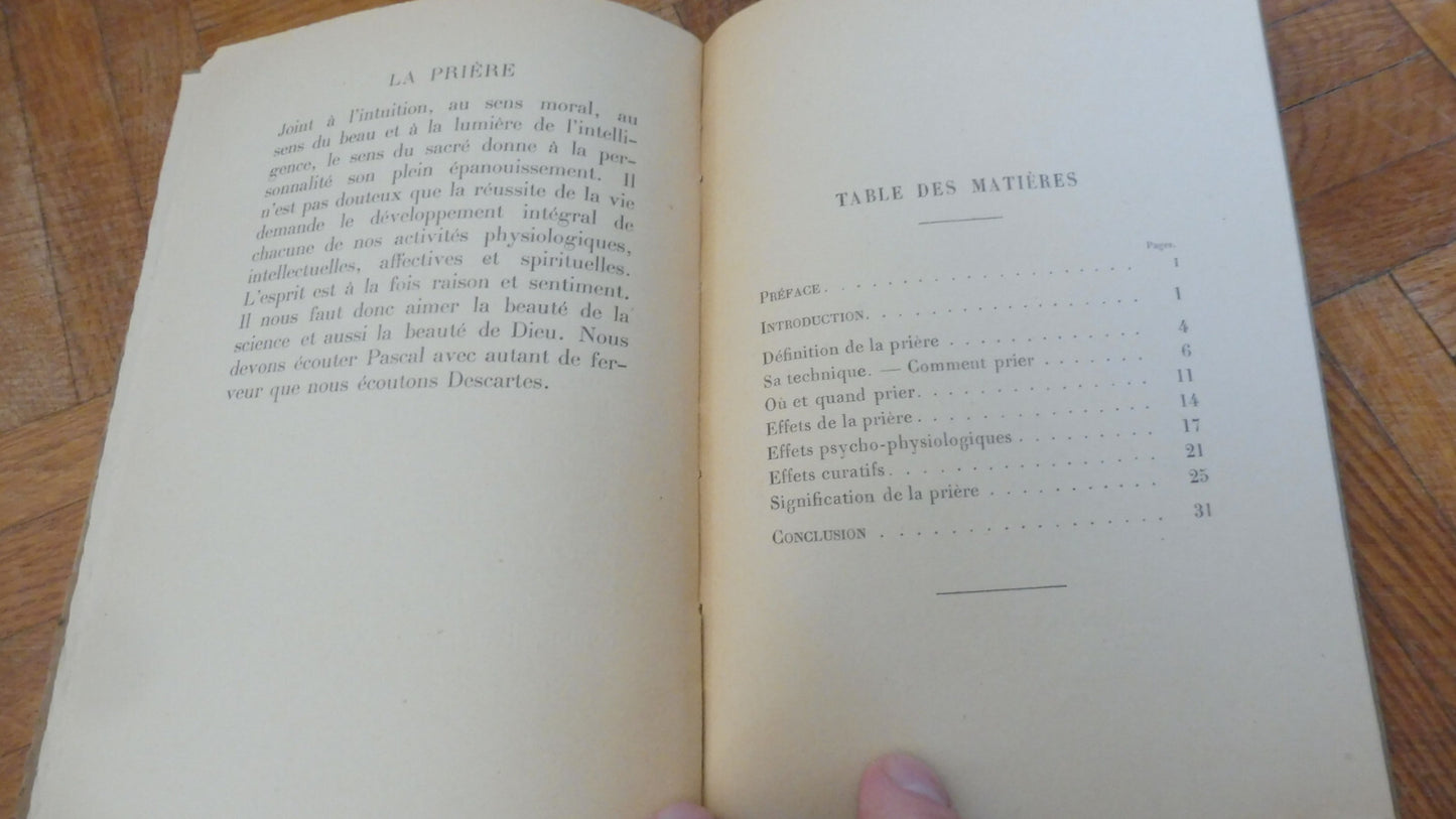 La Prière (Alexis Carrel) 1945