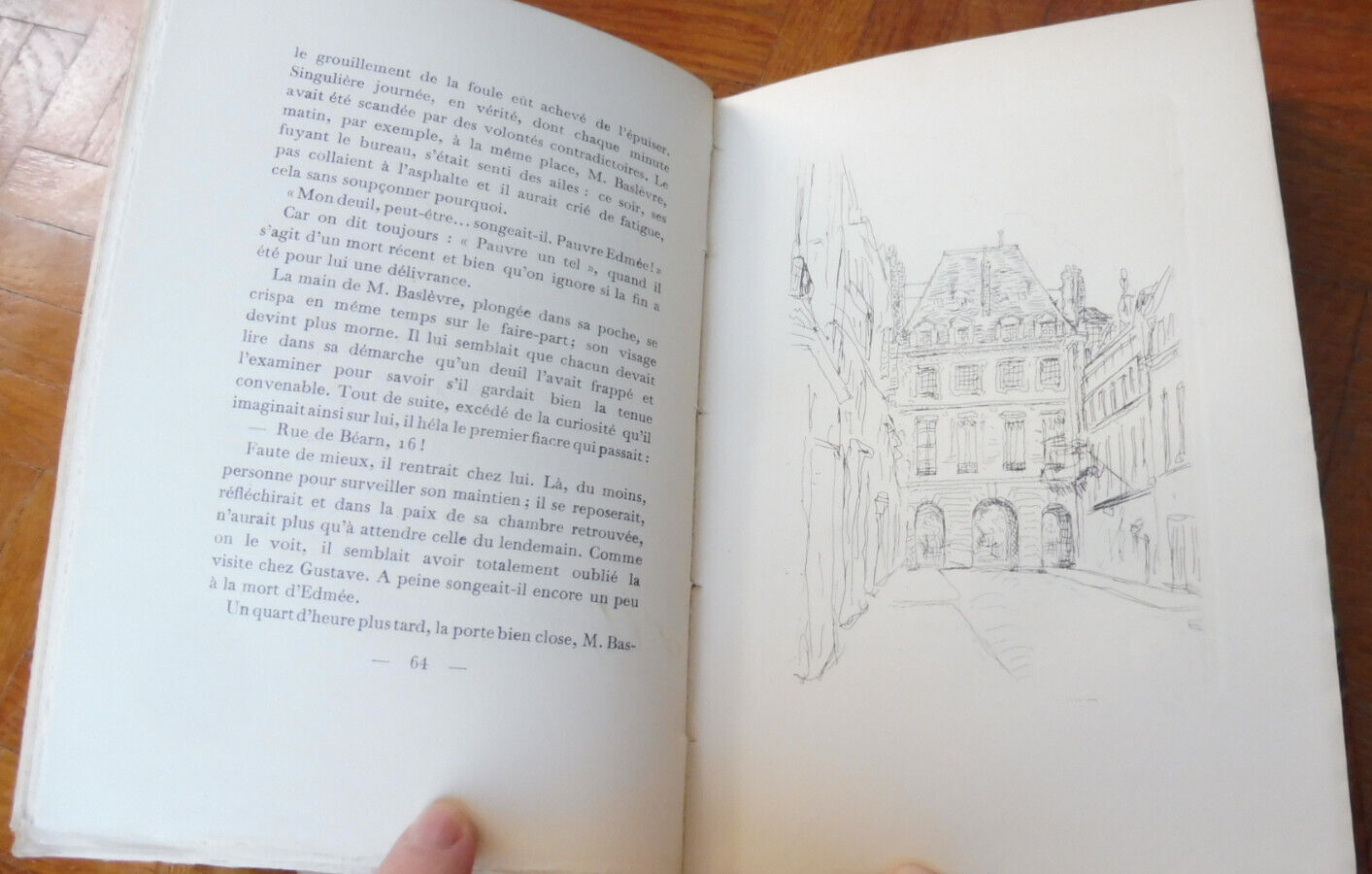 L'Ascension de M. Baslèvre (Edouard Estaunié) 1928 illus. Mainssieux VELIN
