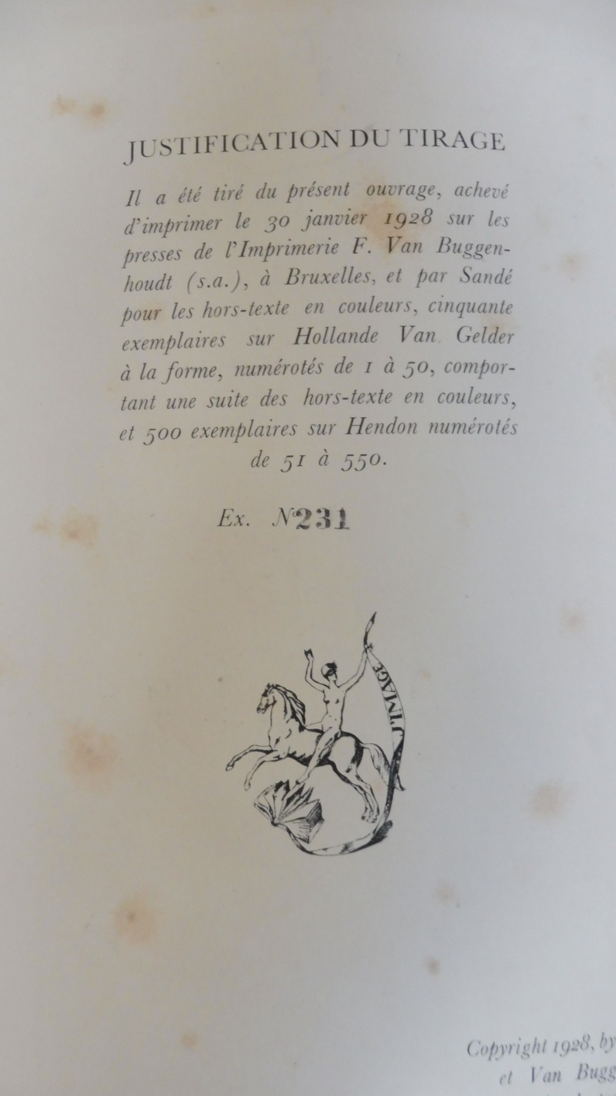 L'Imagerie orléanaise (Auguste Martin) 1928 NUMEROTE