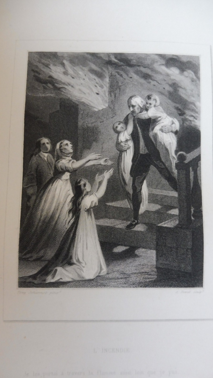 Le Vicaire de Wakefiled (Goldsmith) 1844 illus. Johannot