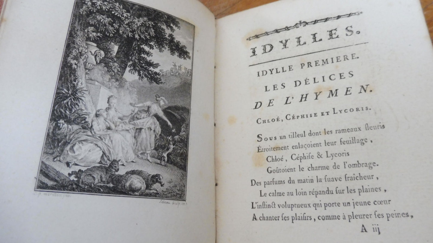 Idylles de Berquin 1775 2/2