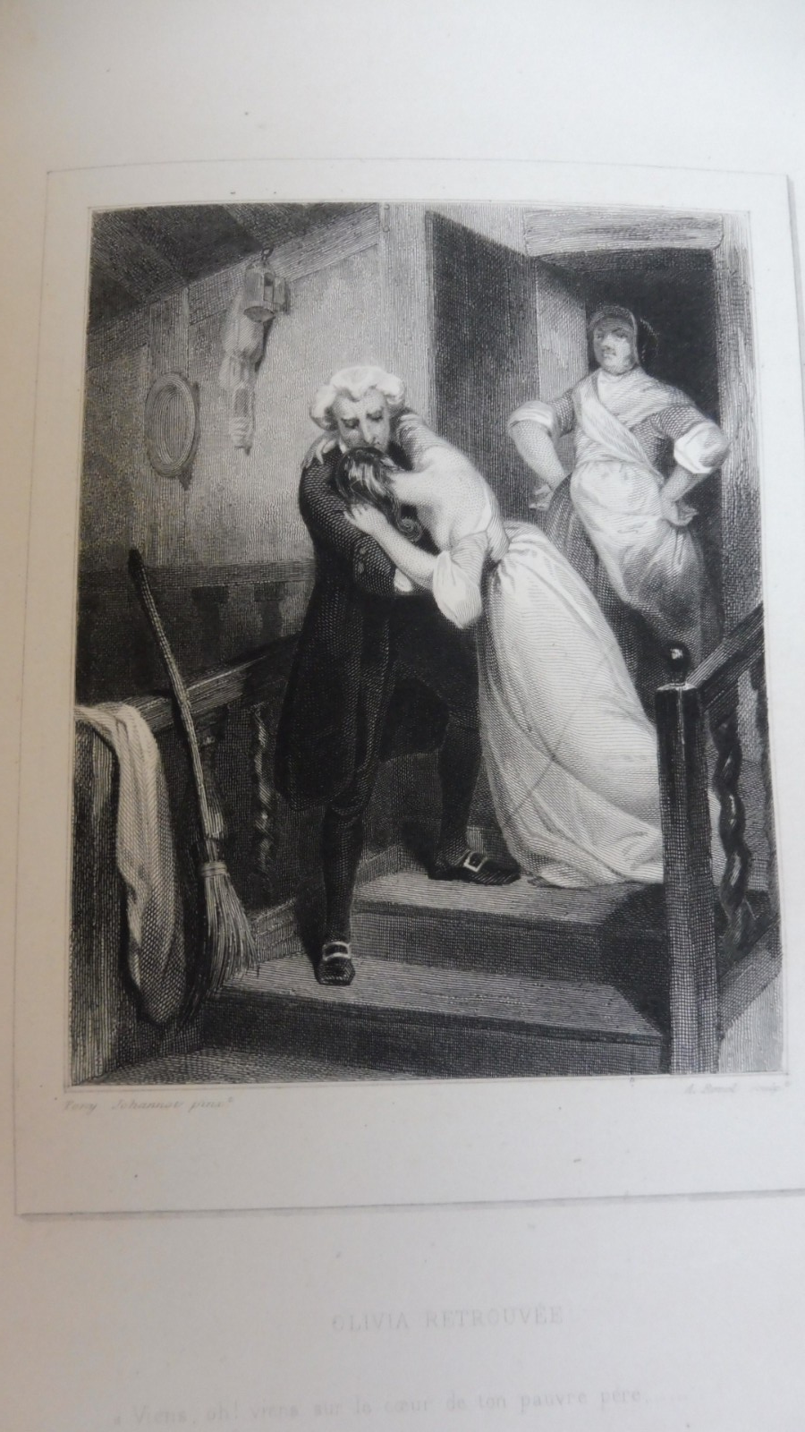 Le Vicaire de Wakefiled (Goldsmith) 1844 illus. Johannot