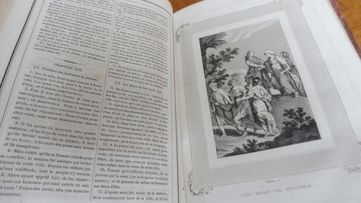 La Bible. Ancien Testament (Le Maistre de Sacy) 1834-35 illus. Lalaisse...