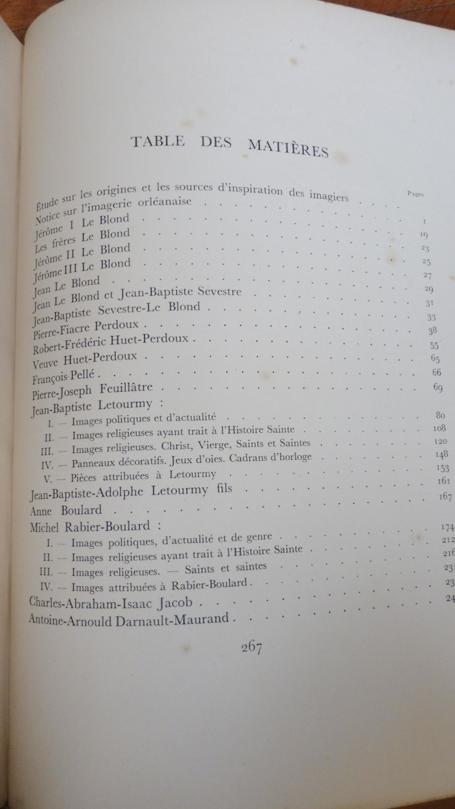 L'Imagerie orléanaise (Auguste Martin) 1928 NUMEROTE