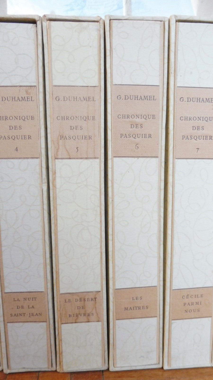 Chronique des Pasquier (G. Duhamel) 1949 10/10 illus. Berthold Mahn