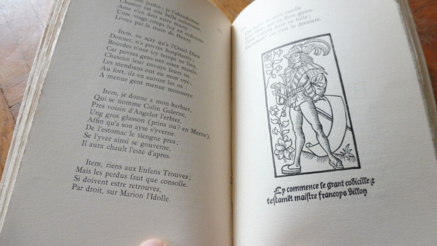 Oeuvres de François Villon 1923