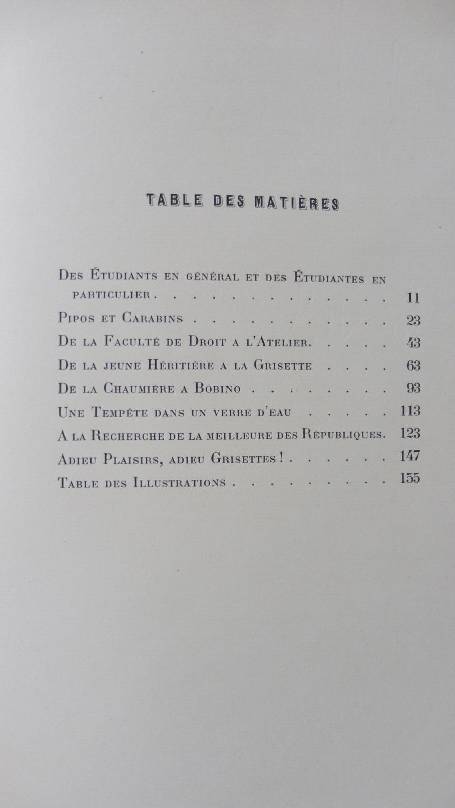 Etudiants et grisettes romantiques (Paul Jarry) 1927