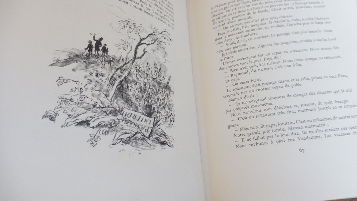 Chronique des Pasquier (G. Duhamel) 1949 10/10 illus. Berthold Mahn